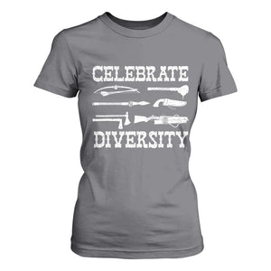 Native American Weapon Celebrate Diversity T Shirt For Women Indigenous Pride TS11 Charcoal Print Your Wear