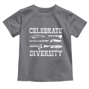 Native American Weapon Celebrate Diversity Toddler T Shirt Indigenous Pride TS11 Charcoal Print Your Wear
