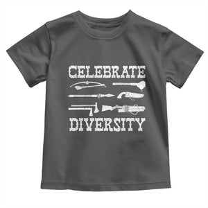 Native American Weapon Celebrate Diversity Toddler T Shirt Indigenous Pride TS11 Dark Heather Print Your Wear