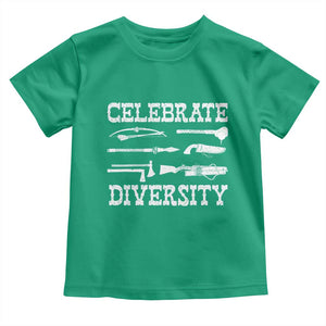 Native American Weapon Celebrate Diversity Toddler T Shirt Indigenous Pride TS11 Irish Green Print Your Wear