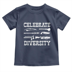 Native American Weapon Celebrate Diversity Toddler T Shirt Indigenous Pride TS11 Navy Print Your Wear