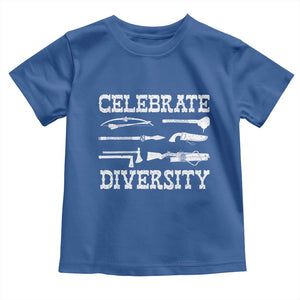 Native American Weapon Celebrate Diversity Toddler T Shirt Indigenous Pride TS11 Royal Blue Print Your Wear