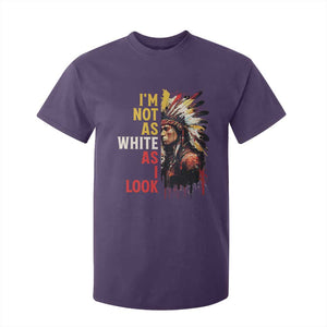 I Am Not As White As I Look T Shirt For Kid Native American Indian Day Pride TS11 Purple Print Your Wear