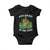 Three Sisters Respect Your Roots Baby Onesie Native American Heritage History Month TS11 Black Print Your Wear