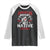 American History Begins With Native History Raglan Shirt Native American Indigenous Indian Warrior TS11 Black White Print Your Wear