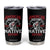 American History Begins With Native History Tumbler Cup Native American Indigenous Indian Warrior TS11 Black Print Your Wear