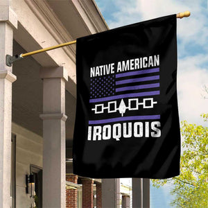 Native American Iroquois Garden Flag Haudenosaunee Nation Vintage USA Flag TS11 Print Your Wear