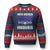 Native American Iroquois Ugly Christmas Sweater Haudenosaunee Nation Vintage USA Flag - Print Your Wear