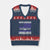 Native American Iroquois V-Neck Knit Sweater Vest Haudenosaunee Nation Vintage USA Flag - Print Your Wear
