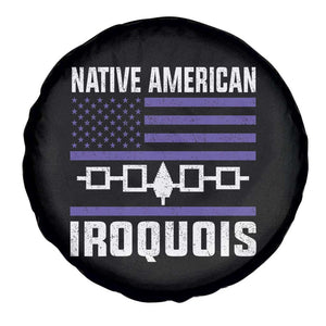 Native American Iroquois Spare Tire Cover Haudenosaunee Nation Vintage USA Flag TS11 Print Your Wear