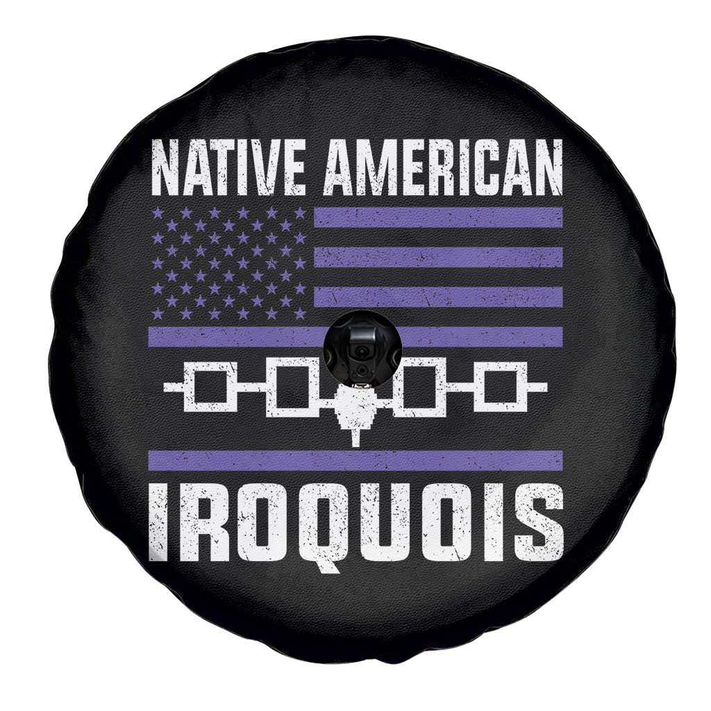 Native American Iroquois Spare Tire Cover Haudenosaunee Nation Vintage USA Flag TS11 Print Your Wear