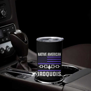 Native American Iroquois Tumbler Cup Haudenosaunee Nation Vintage USA Flag TS11 Print Your Wear