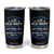 I Am A Grumpy Old Navy Veteran My Level Of Sarcasm Depends On Your Level Of Stupidity Tumbler Cup TS11 Black Print Your Wear