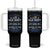 I Am A Grumpy Old Navy Veteran My Level Of Sarcasm Depends On Your Level Of Stupidity Tumbler With Handle TS11 One Size: 40 oz Black Print Your Wear