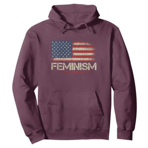 Feminism Feminist American Flag Hoodie Patriotic Womens Rights