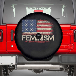 Feminism Feminist American Flag Spare Tire Cover Patriotic Womens Rights