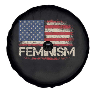 Feminism Feminist American Flag Spare Tire Cover Patriotic Womens Rights