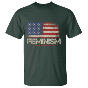 Feminism Feminist American Flag T Shirt Patriotic Womens Rights