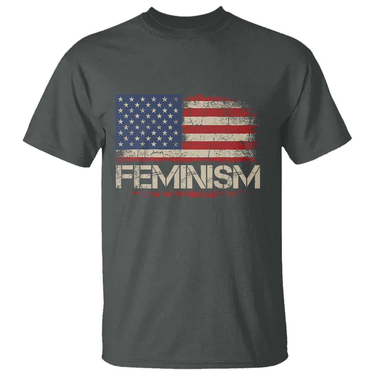 Feminism Feminist American Flag T Shirt Patriotic Womens Rights