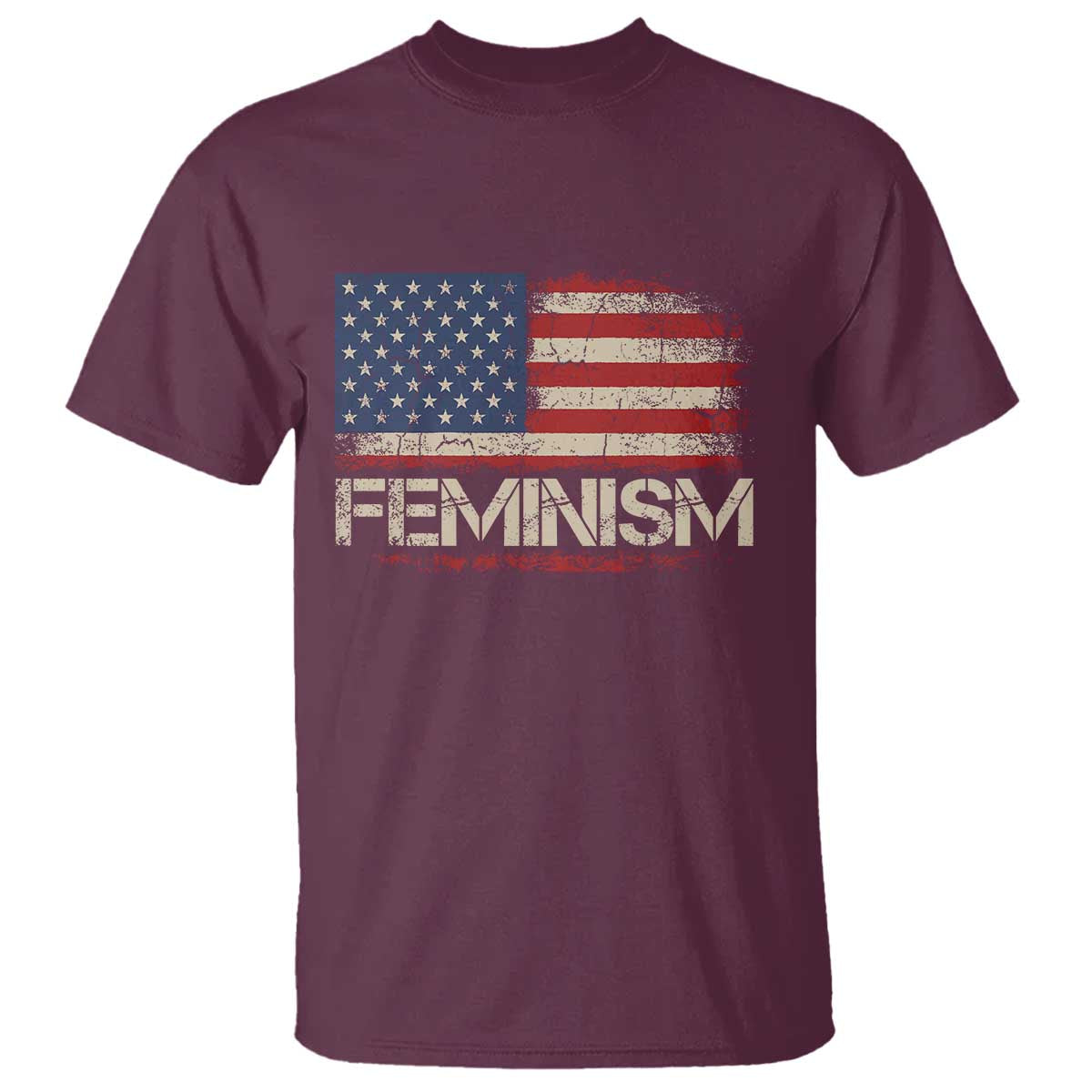 Feminism Feminist American Flag T Shirt Patriotic Womens Rights