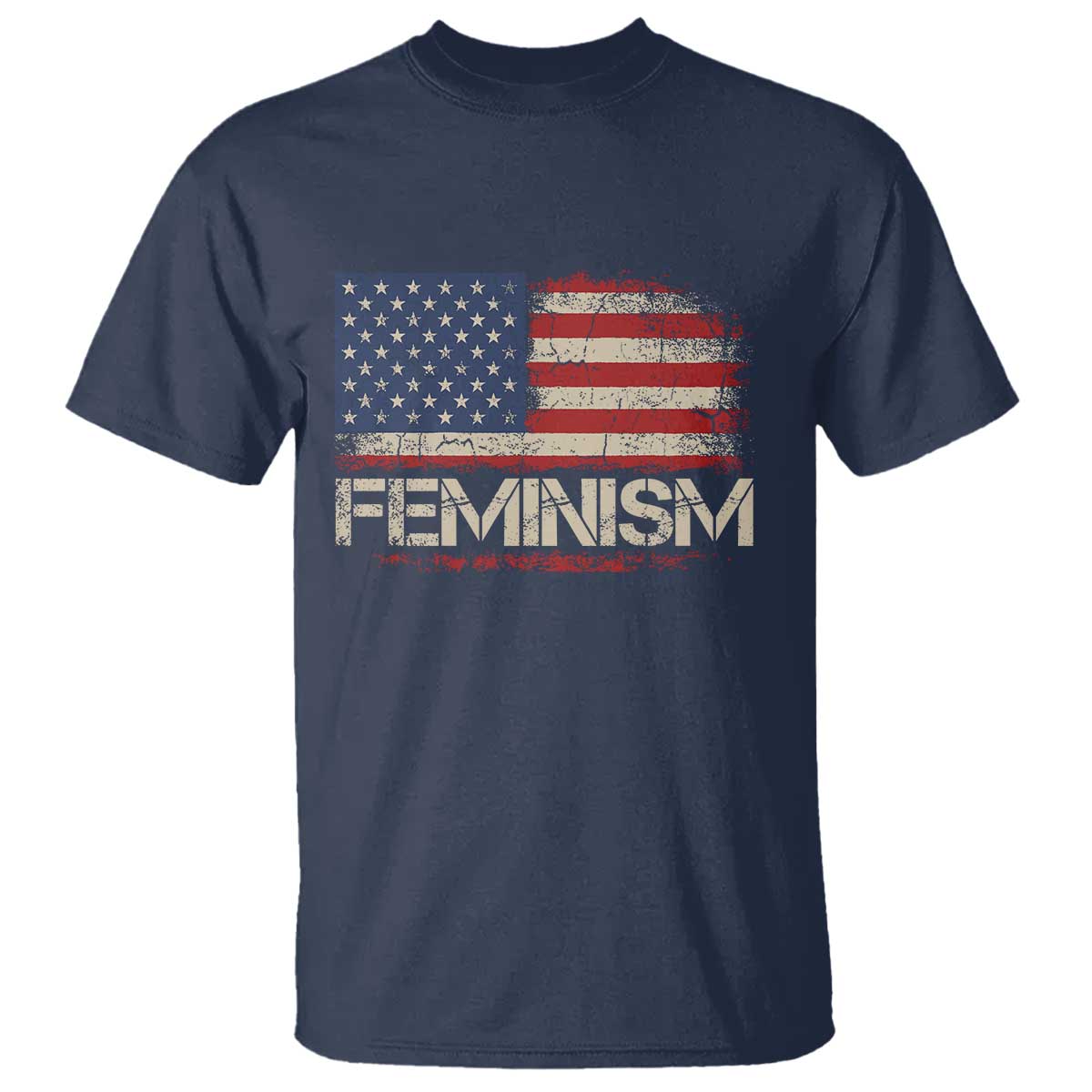 Feminism Feminist American Flag T Shirt Patriotic Womens Rights