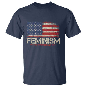 Feminism Feminist American Flag T Shirt Patriotic Womens Rights