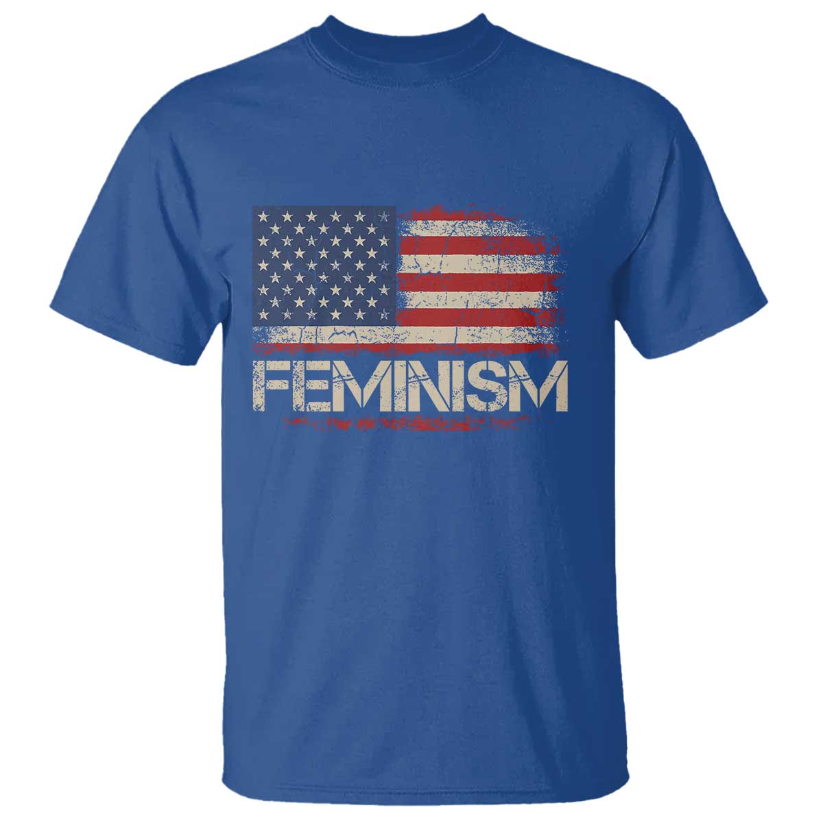 Feminism Feminist American Flag T Shirt Patriotic Womens Rights