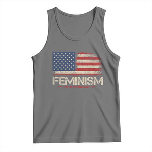 Feminism Feminist American Flag Tank Top Patriotic Womens Rights