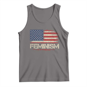 Feminism Feminist American Flag Tank Top Patriotic Womens Rights