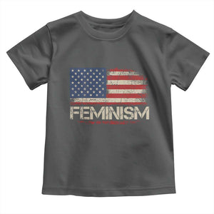 Feminism Feminist American Flag Toddler T Shirt Patriotic Womens Rights