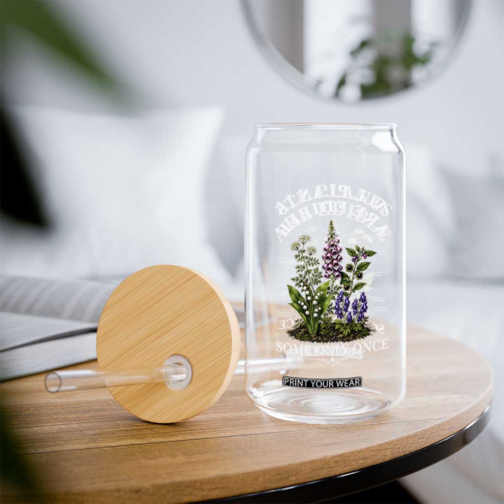All Plants Are Edible Some Only Once Glass Can Funny Botanical Gardener