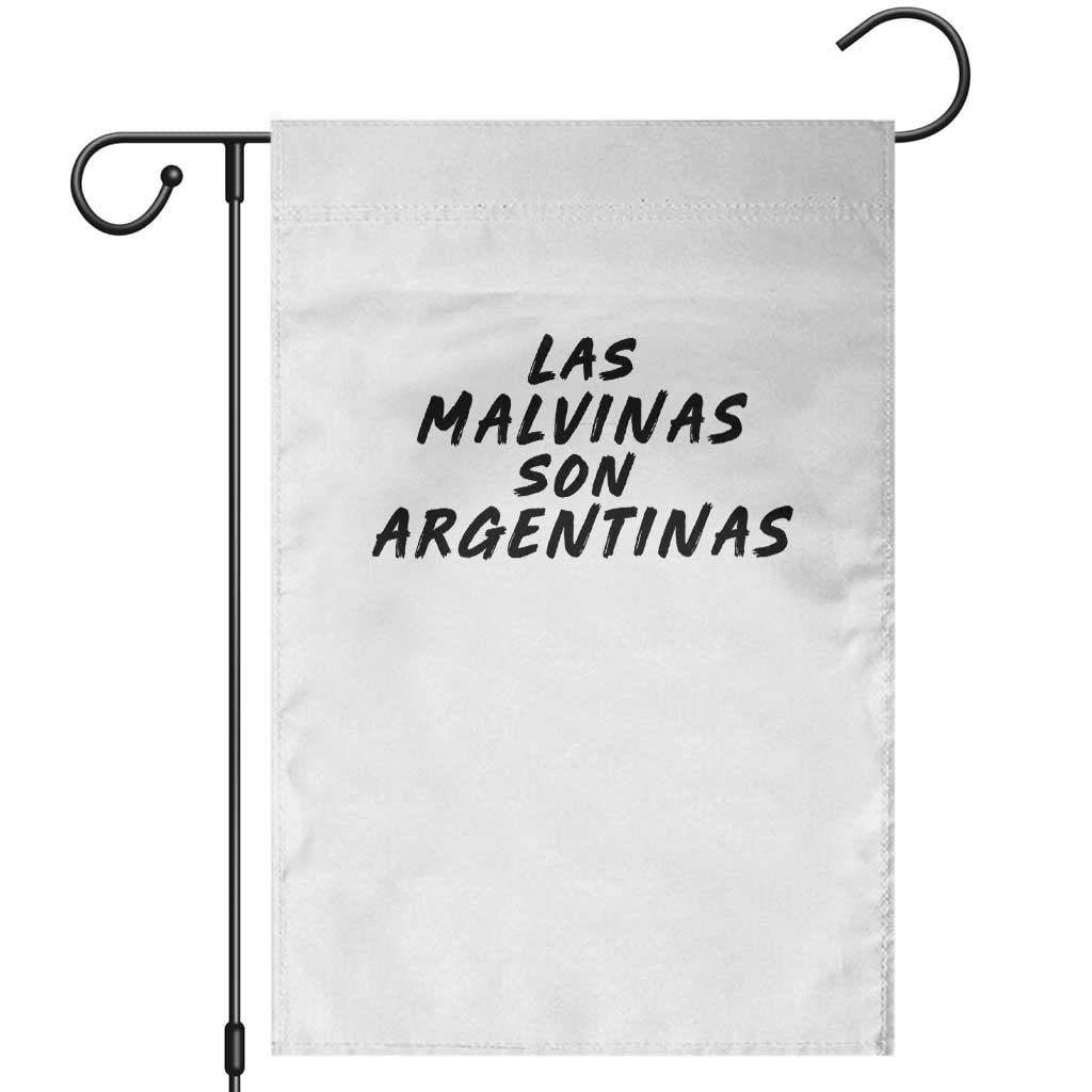 Las Malvinas Son Argentinas Garden Flag Political Statement TS11 White Print Your Wear