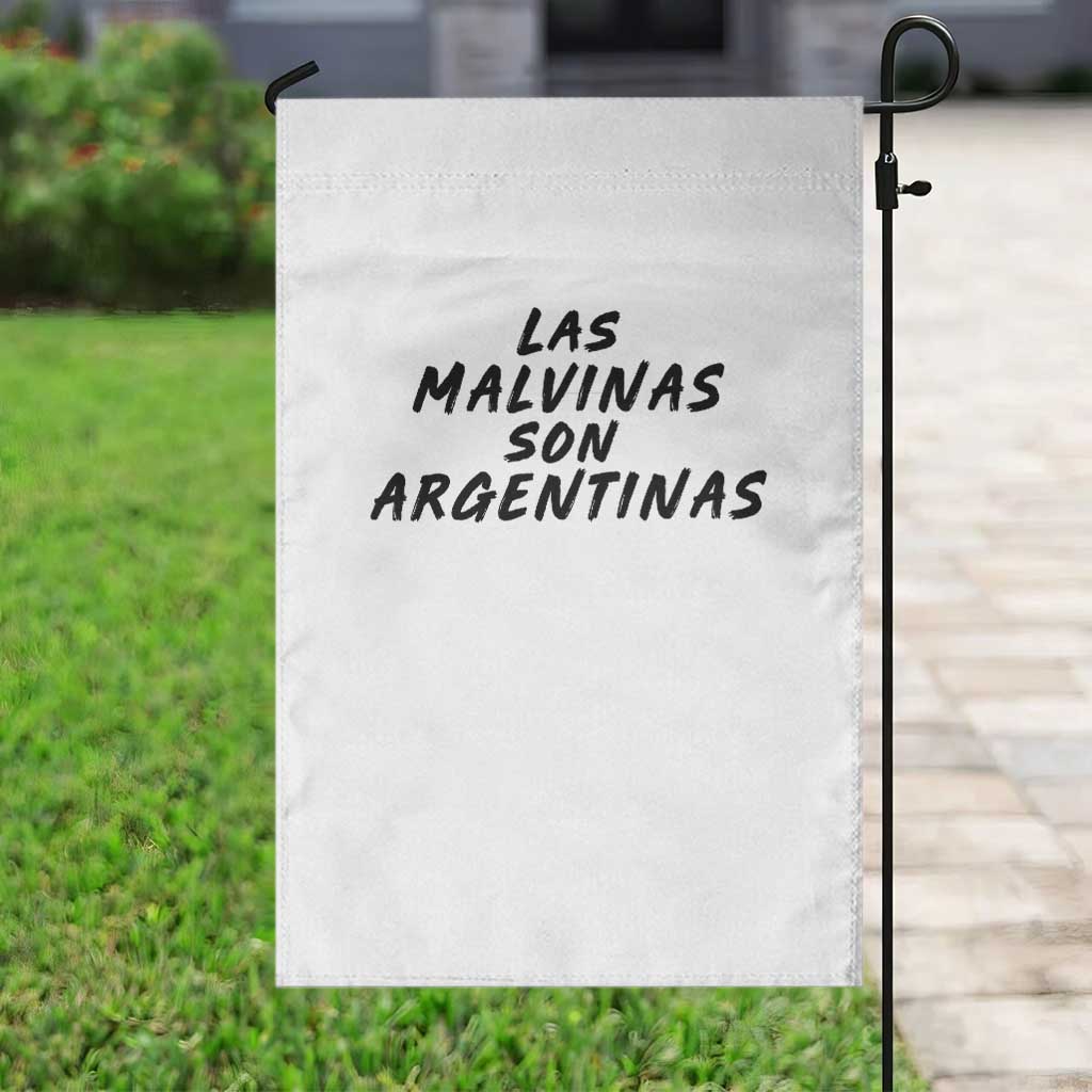 Las Malvinas Son Argentinas Garden Flag Political Statement