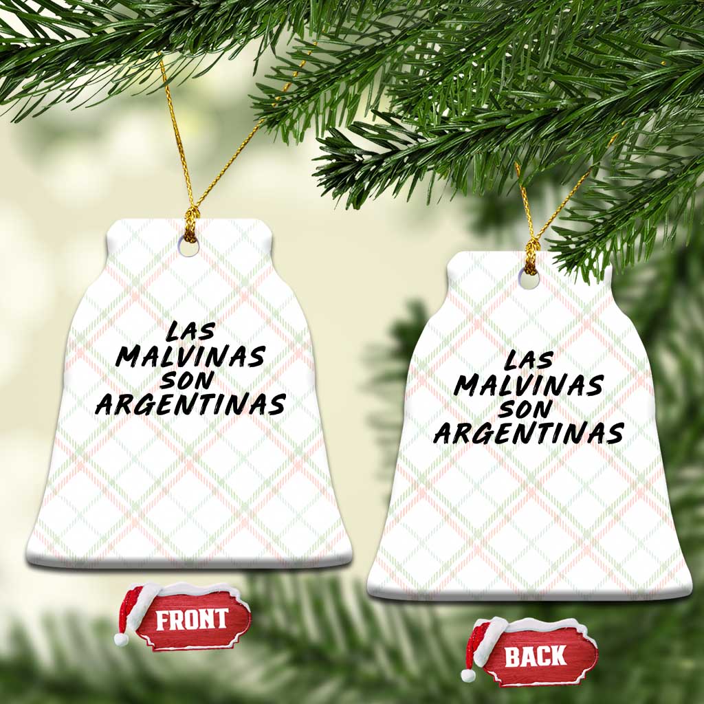 Las Malvinas Son Argentinas Ceramic Ornament Political Statement