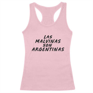 Las Malvinas Son Argentinas Racerback Tank Top Political Statement