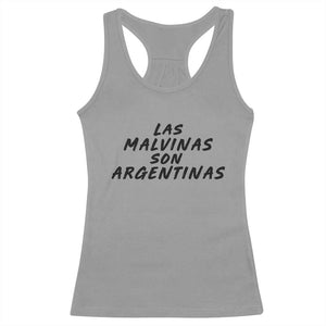 Las Malvinas Son Argentinas Racerback Tank Top Political Statement