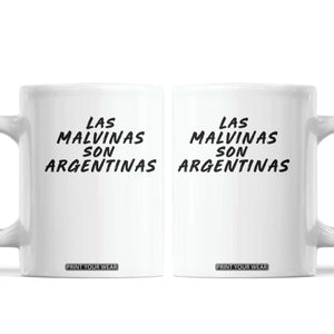 Las Malvinas Son Argentinas Coffee Mug Political Statement
