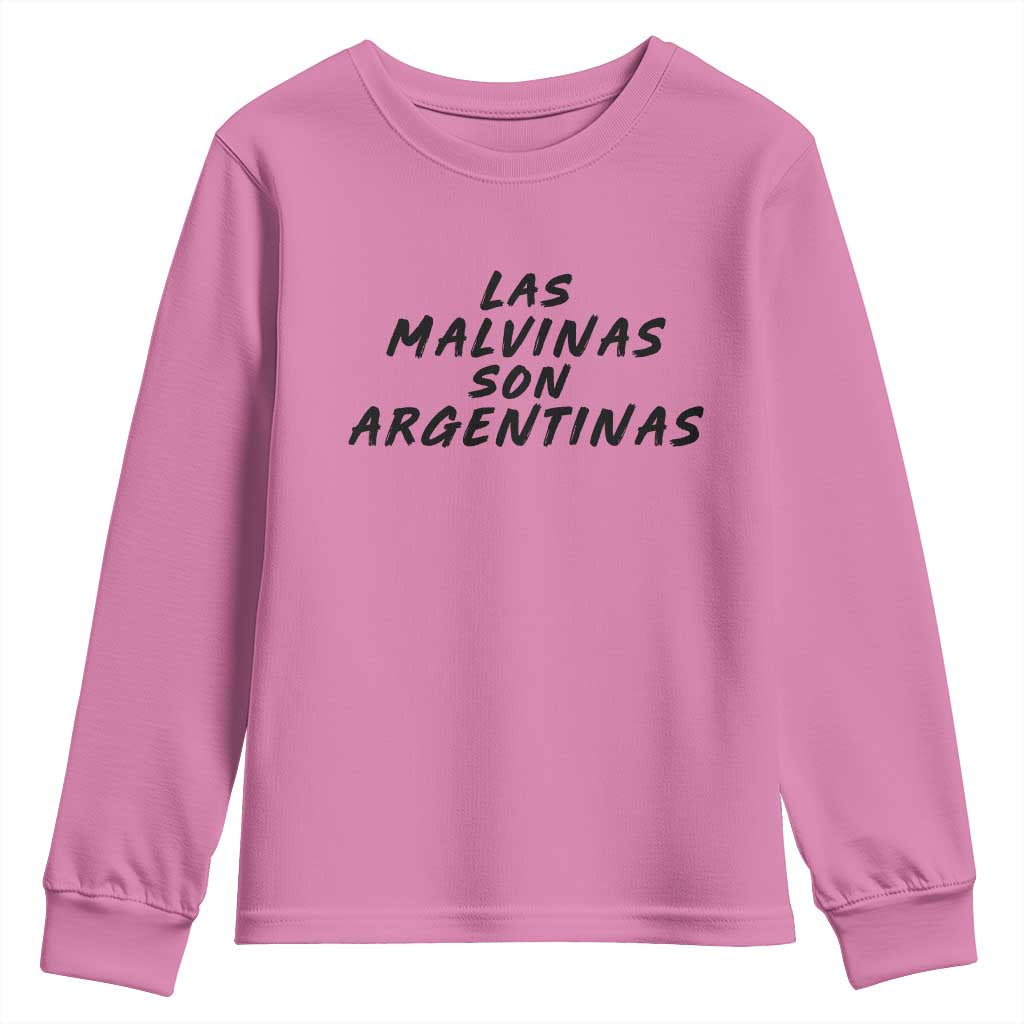 Las Malvinas Son Argentinas Youth Sweatshirt Political Statement