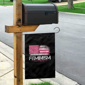 Feminism Feminist Pink American Flag Garden Flag Patriotic Womens Rights