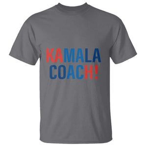 Harris Walz T Shirt Kamala Coach 2024 Presidential Election TS11 Charcoal Print Your Wear
