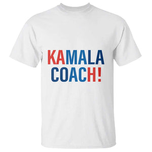 Harris Walz T Shirt Kamala Coach 2024 Presidential Election TS11 White Print Your Wear
