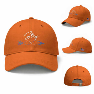 Suicide Prevention Awareness Baseball Cap Stay Your Story Isn't Over Arrow Semicolon
