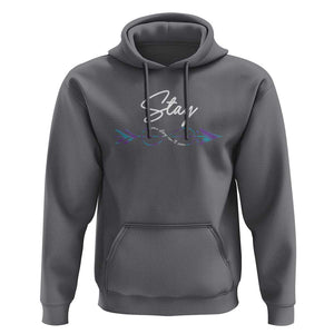Suicide Prevention Awareness Hoodie Stay Your Story Isn't Over Arrow Semicolon TS11 Charcoal Print Your Wear