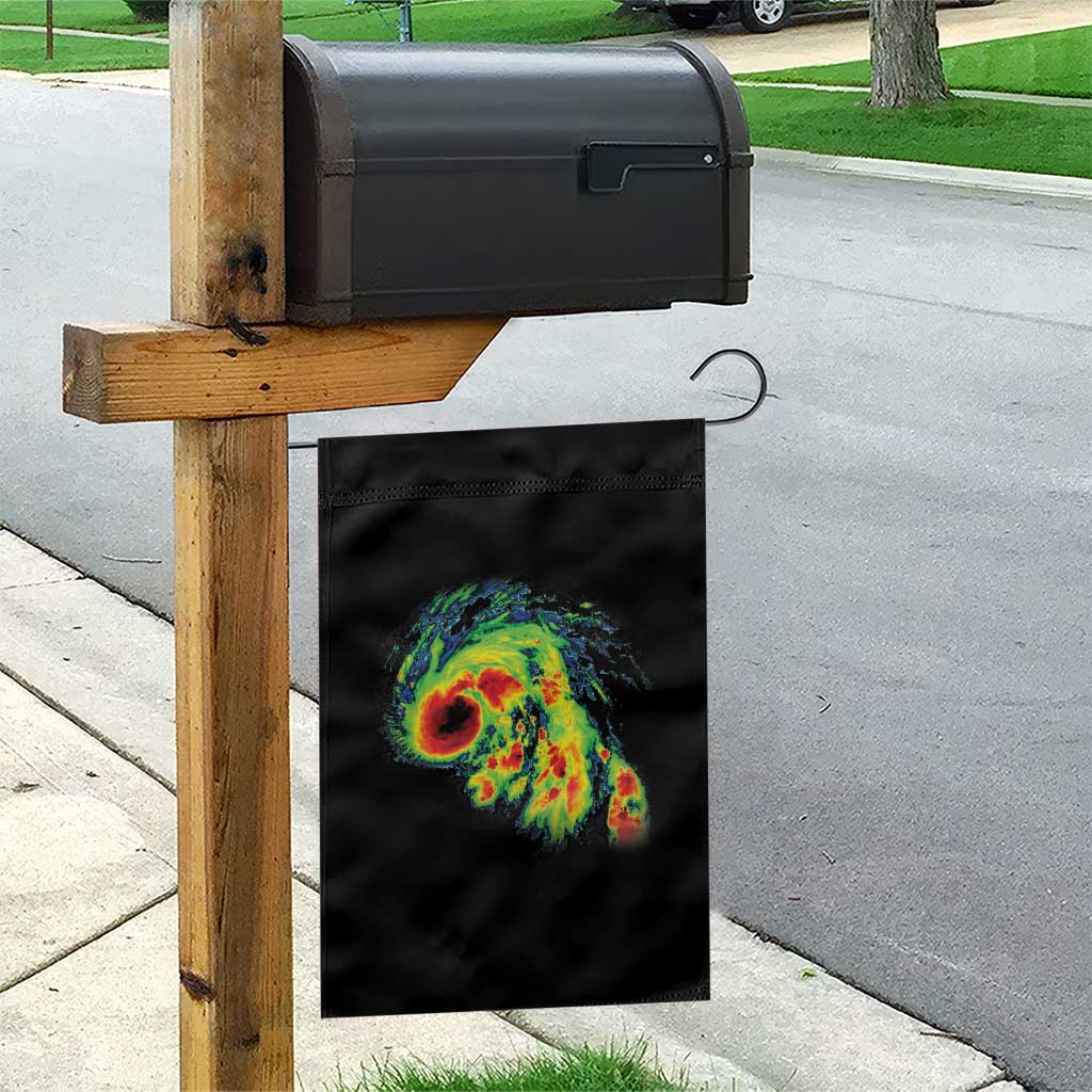 Hurricane Helene Garden Flag Meteorologist Weather Radar Image Storm Chasing TS11 Print Your Wear