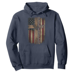 I Cant But I Know A Guy Hoodie Funny Christian Jesus Cross TS11 Navy Print Your Wear