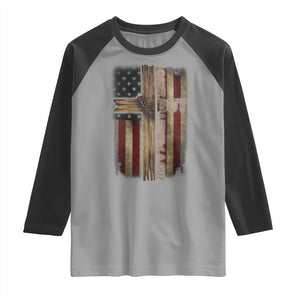 I Cant But I Know A Guy Raglan Shirt Funny Christian Jesus Cross TS11 Sport Gray Black Print Your Wear