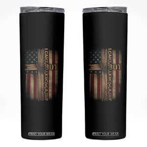 I Cant But I Know A Guy Skinny Tumbler Funny Christian Jesus Cross TS11 Black Print Your Wear