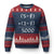 2 Fishes 5 Loaves Jesus Feeds The 5000 Christian Bible Verses Ugly Christmas Sweater TS11 Navy Red Print Your Wear