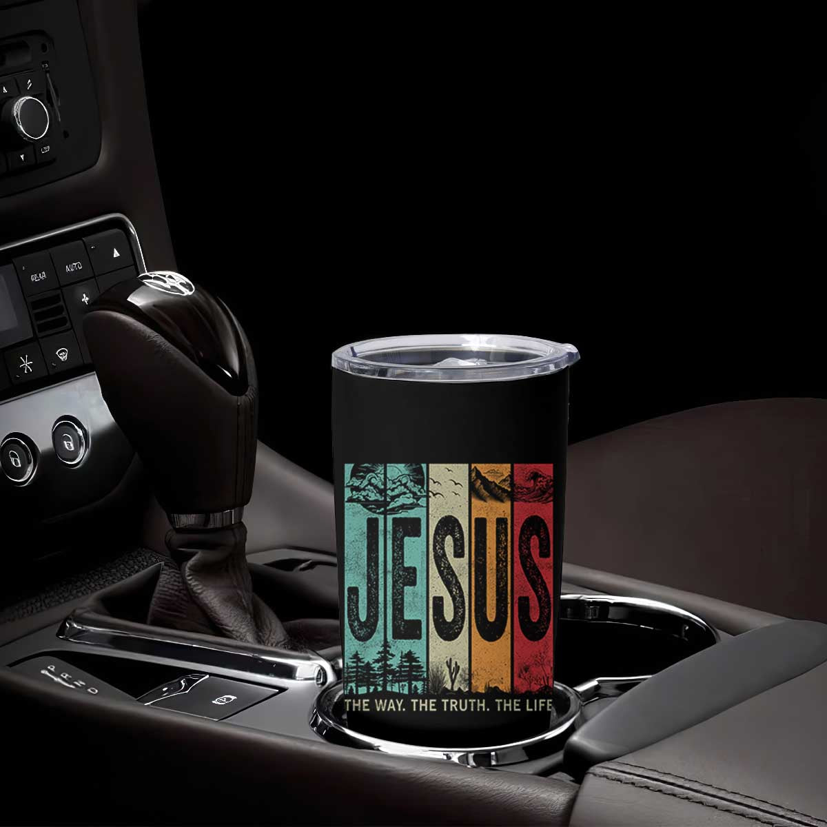 Jesus The Way The Truth The Life Tumbler Cup Christian Worship TS11 Print Your Wear