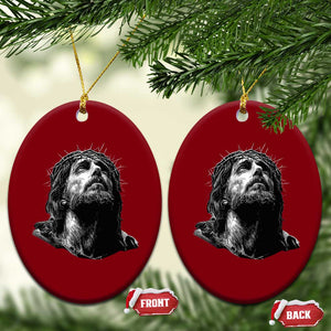 Jesus Christ Religious Christian Faith Crown Of Thorns Ceramic Ornament TS11 Print Your Wear